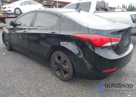 2014 Hyundai Elantra Sport z USA, uszkodzony, nr VIN KMHDH4AH1EU044963